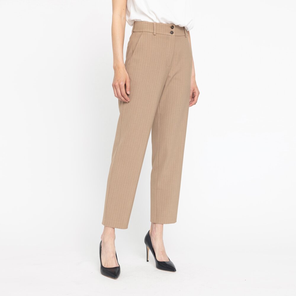 DaphneFV habitbukser - Light Brown Pin